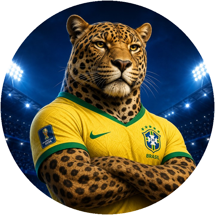Brazilian jaguar character for World Champ Token